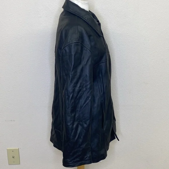 Vintage Men's FRYE Leather Jacket Medium